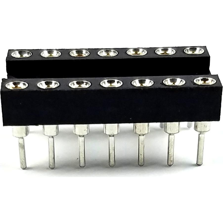 Zócalos DIP 14 pines Juried Engineering - Paquete de 20