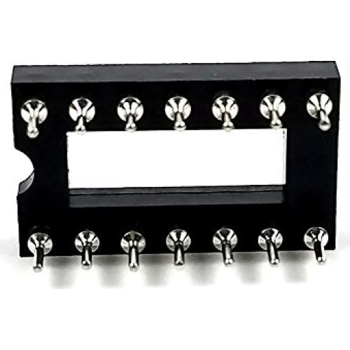 Zócalos DIP 14 pines Juried Engineering - Paquete de 20