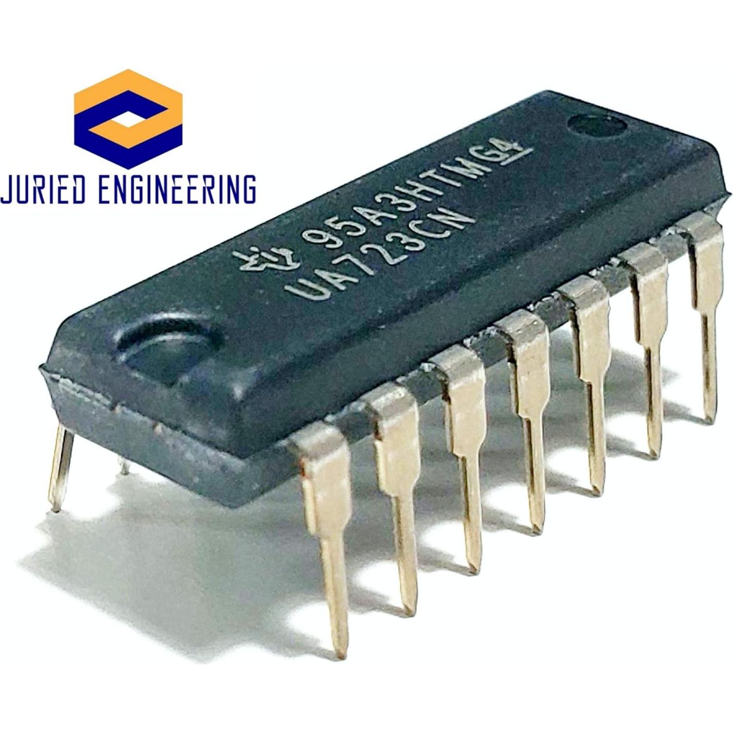 Regulador de Voltaje Ajustable UA723CN STMicroelectronics 2-37V
