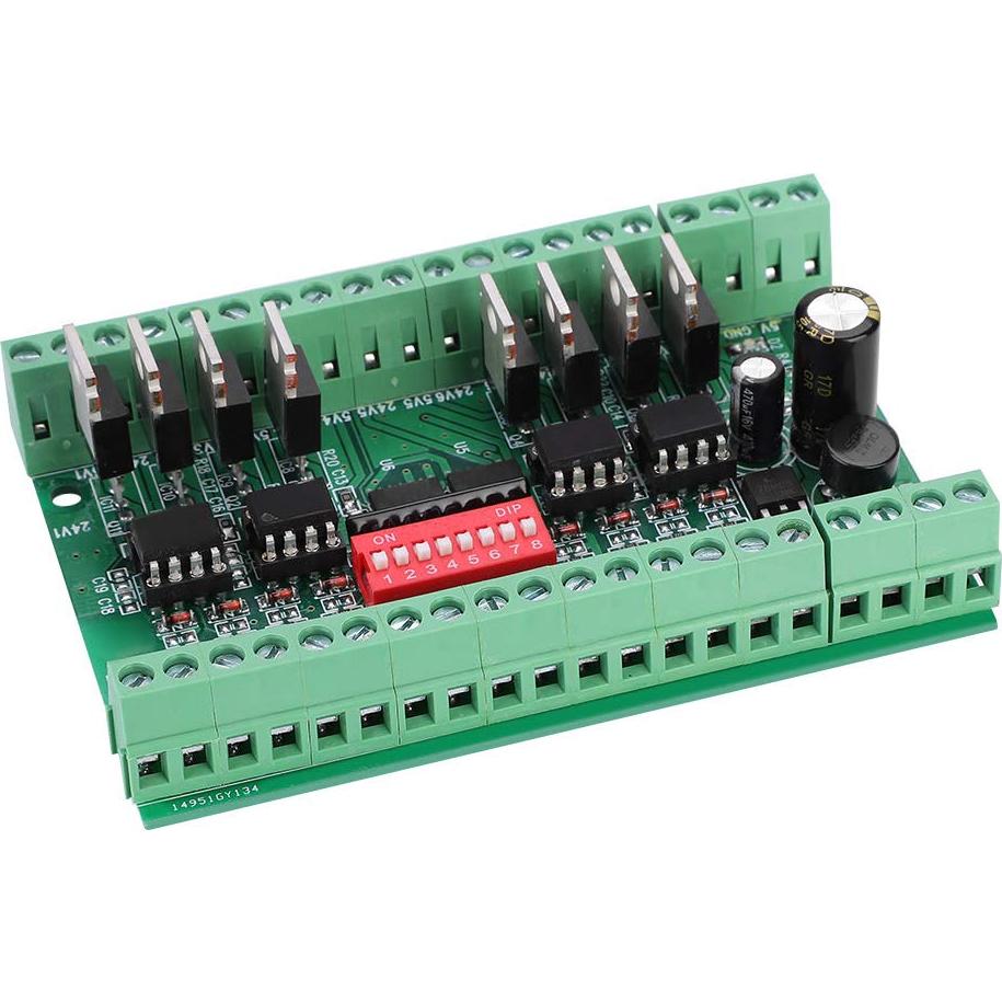 Convertidor de Nivel Lógico 8 Canales Jectse 5V-24V NPN/PNP