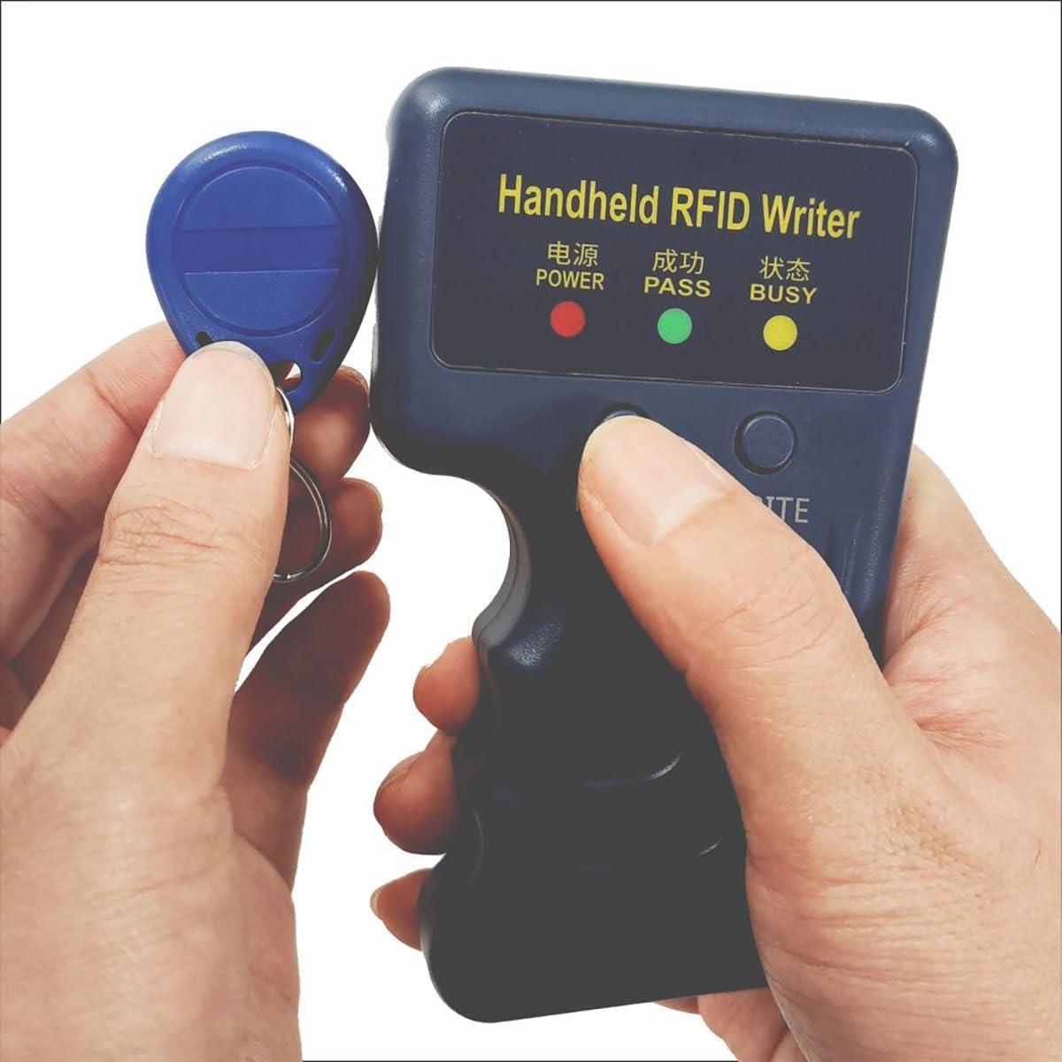 Lector Escritor RFID 125KHz FIYYIA con 5 Llaveros y 5 Tarjetas