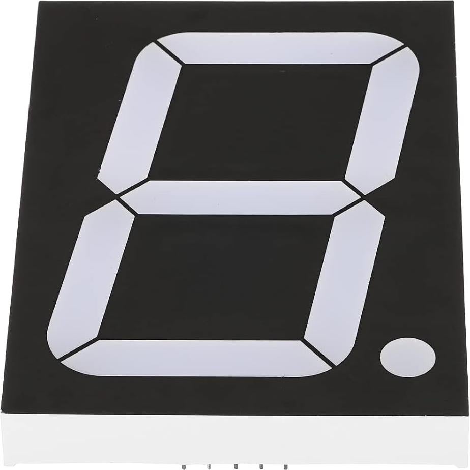 Tubo LED Digital 7 Segmentos PATIKIL 10 Pines 7.2V Rojo 4"