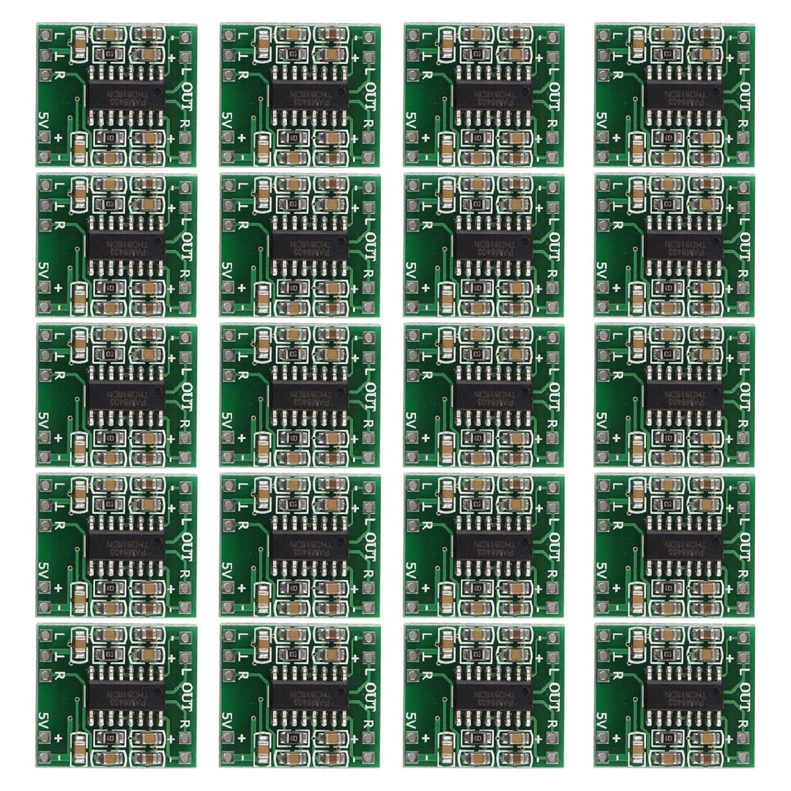 Paquete de 20 Amplificadores Digitales PAM8403 3W 5V hiBCTR