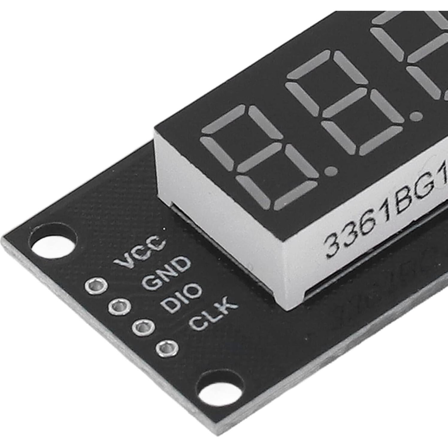 Módulo LED Digital 0.36" 6 Dígitos TM1637 Verde 5V