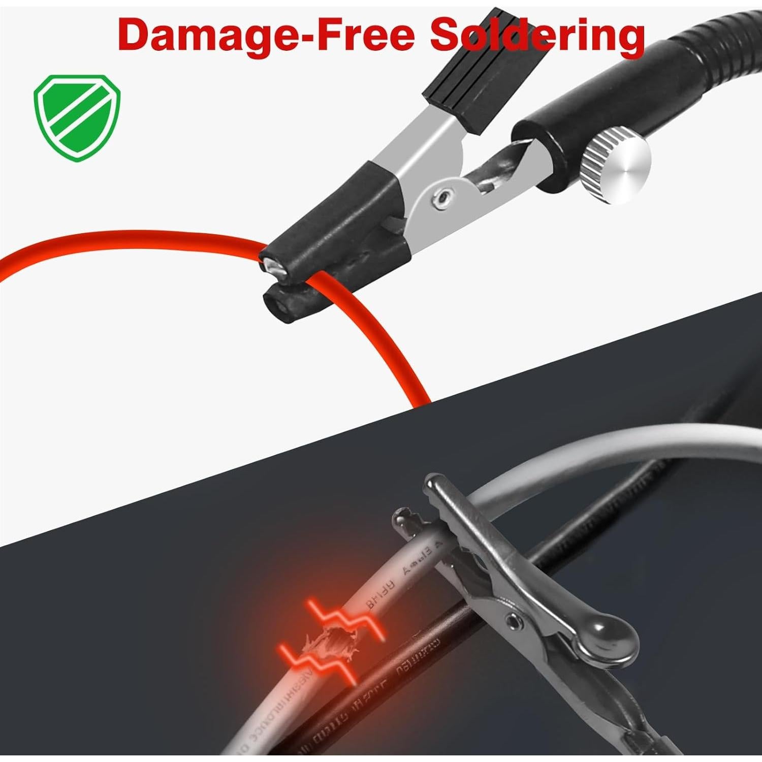 Mano Ayudante Magnética NEWACALOX con 4 Pilares y Brazos Flexibles