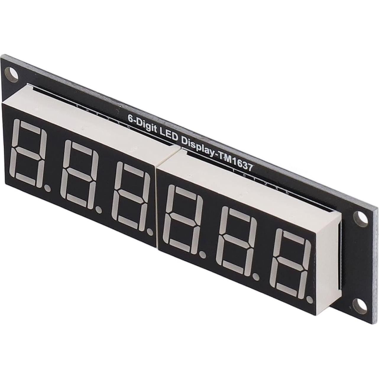 Módulo de Pantalla Digital Kadimendium 6 Dígitos 7 Segmentos LED Amarillo