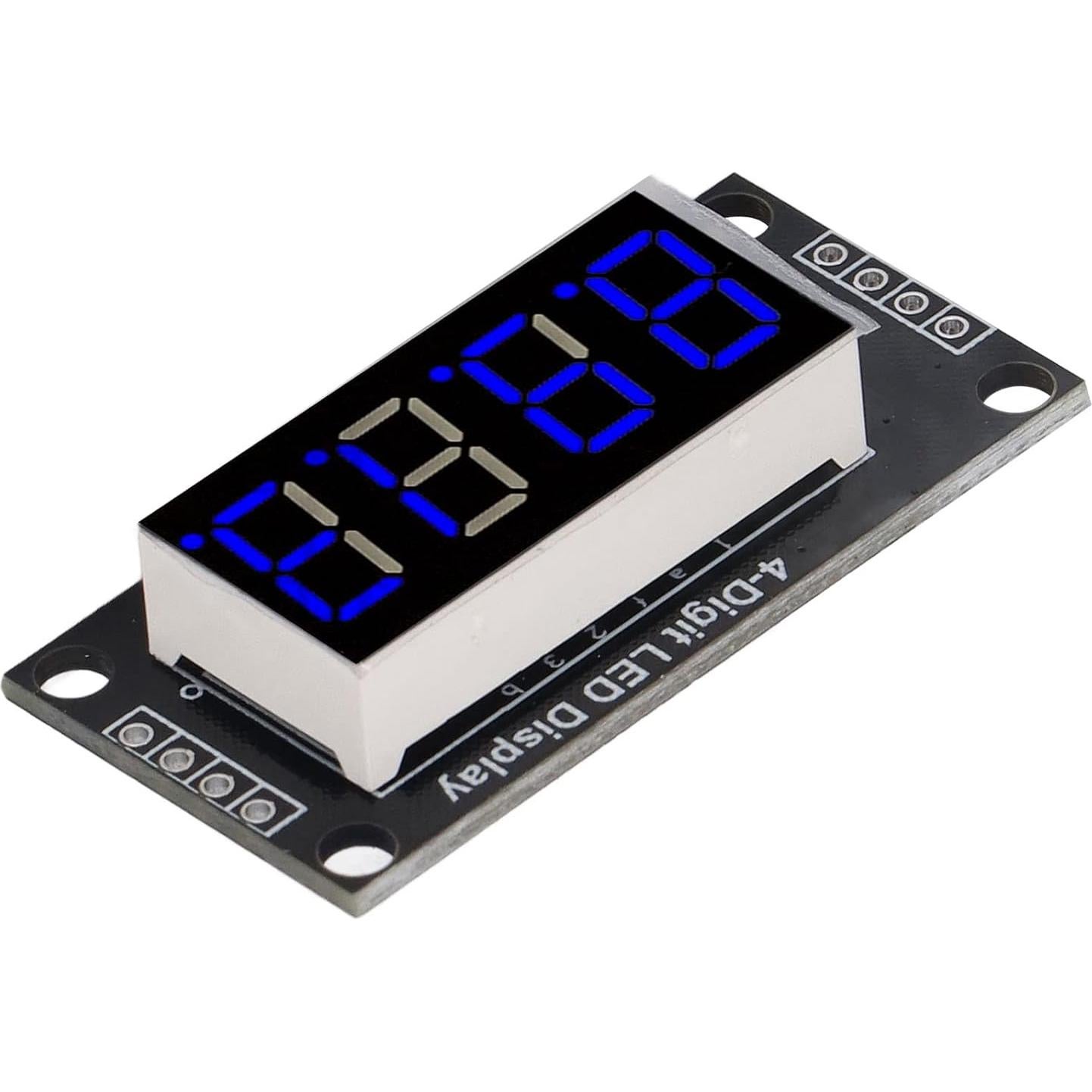 Módulo Pantalla LED 4 Dígitos 7 Segmentos Hyuduo TM1637 Azul