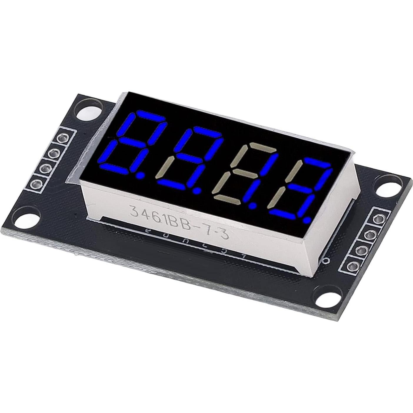 Módulo Pantalla LED 4 Dígitos 7 Segmentos Hyuduo TM1637 Azul