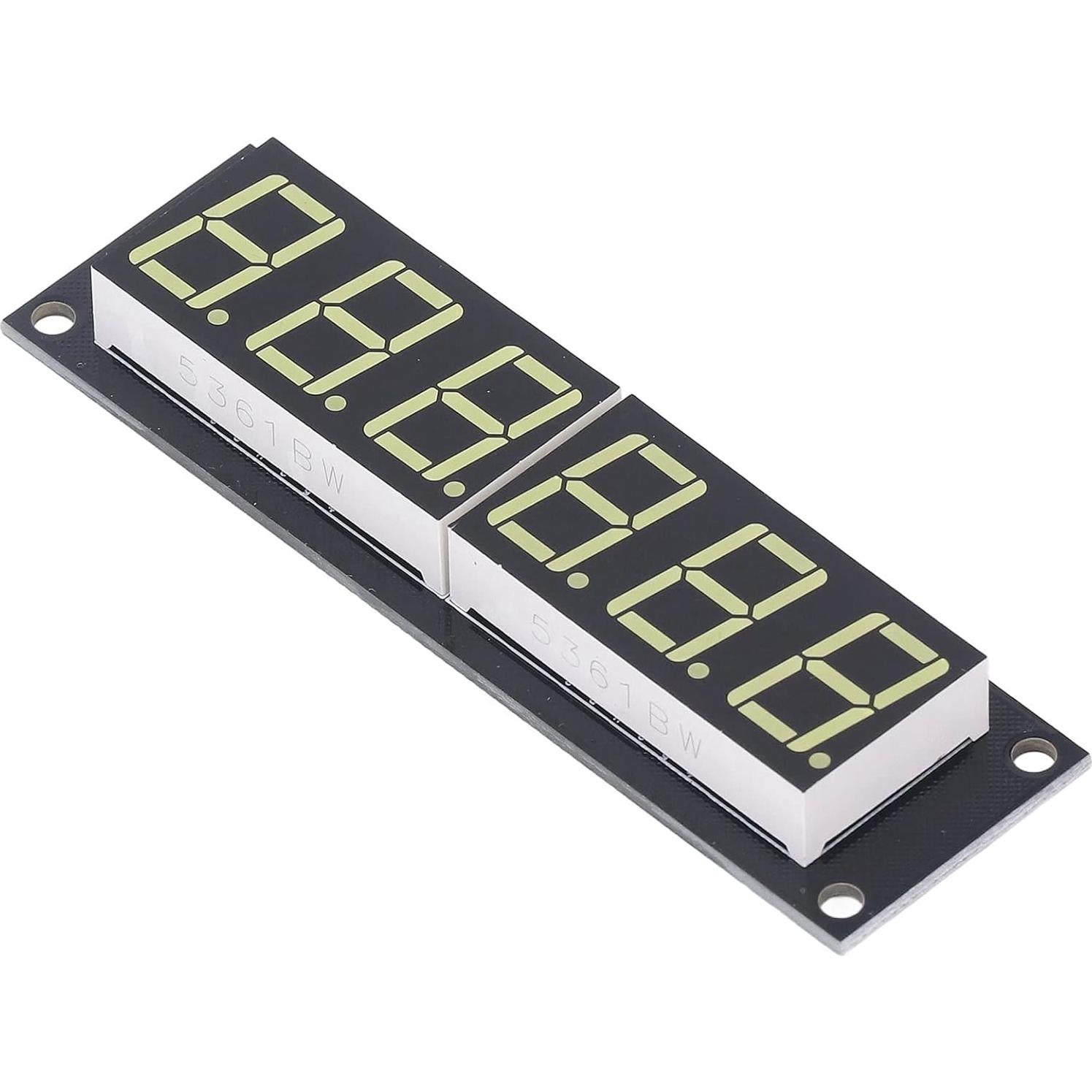 Módulo Display Digital LED 6 Dígitos TM1637 Luz Blanca 5V