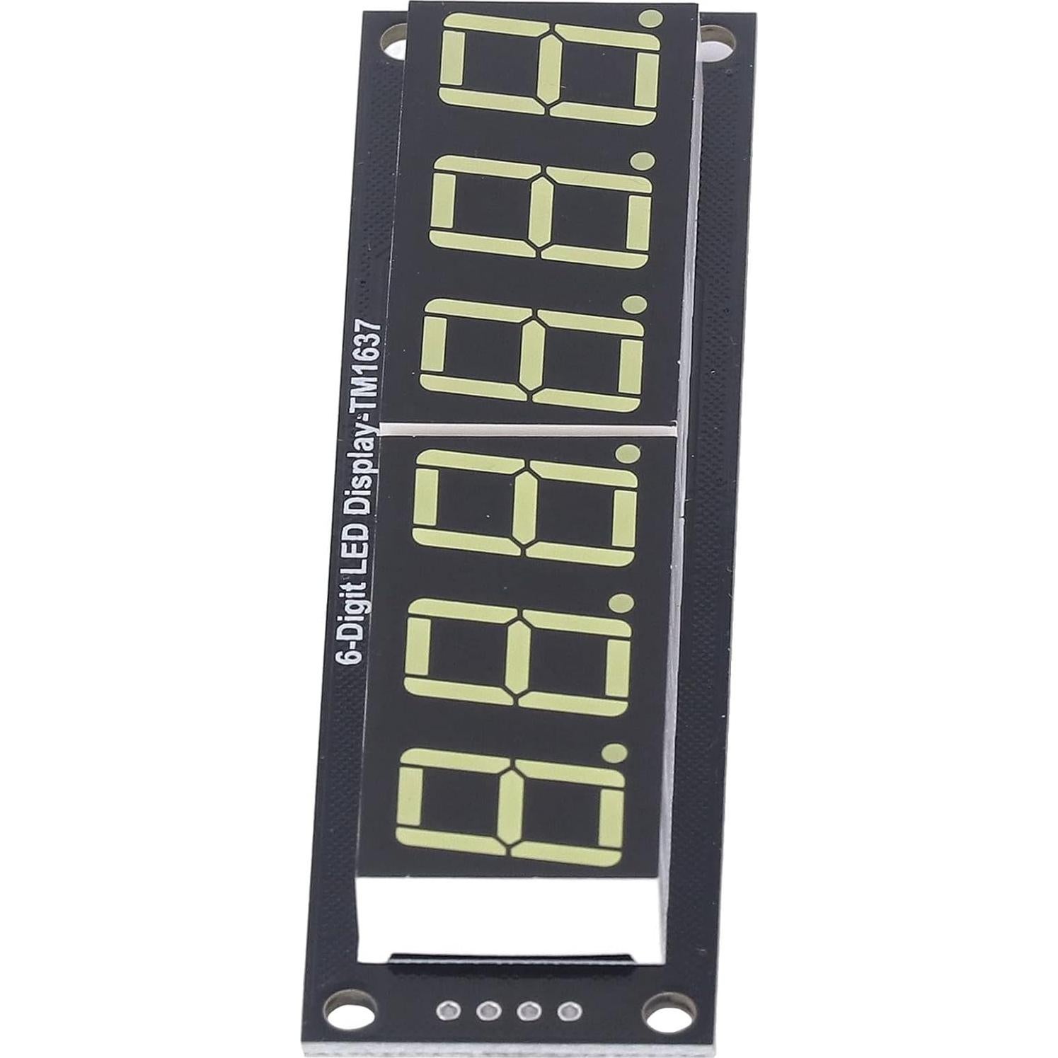 Módulo Display Digital LED 6 Dígitos TM1637 Luz Blanca 5V