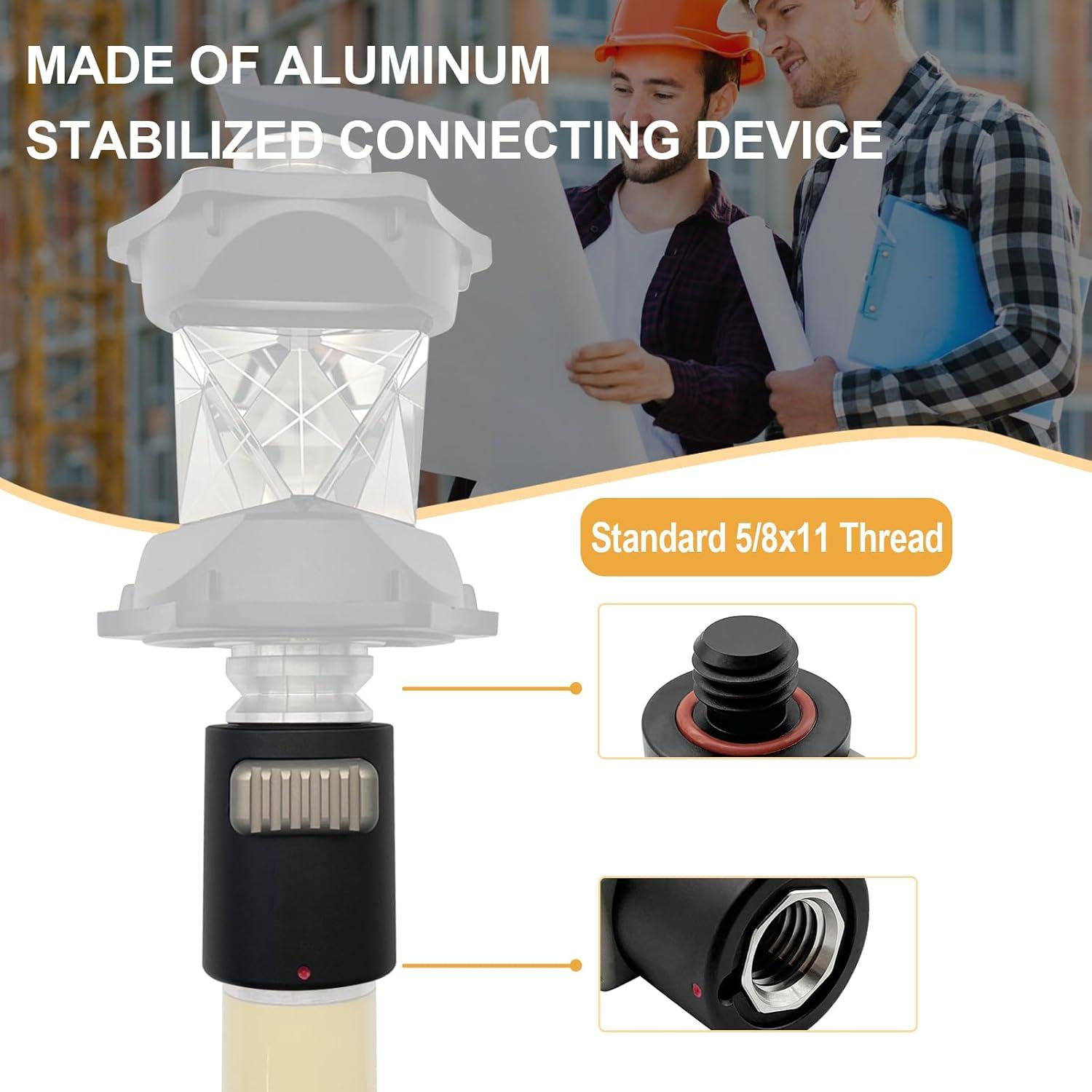 Adaptador de liberación rápida GNSS Liyuusi para RTK y estación total