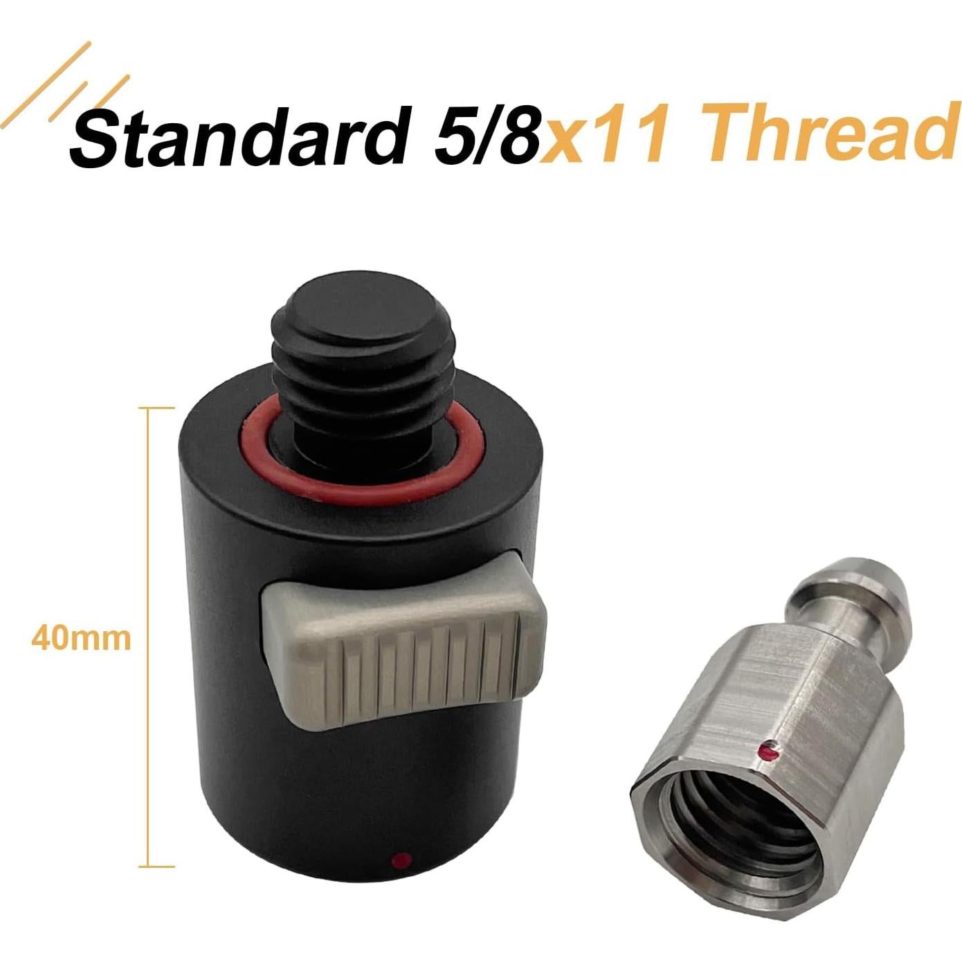 Adaptador de liberación rápida GNSS Liyuusi para RTK y estación total