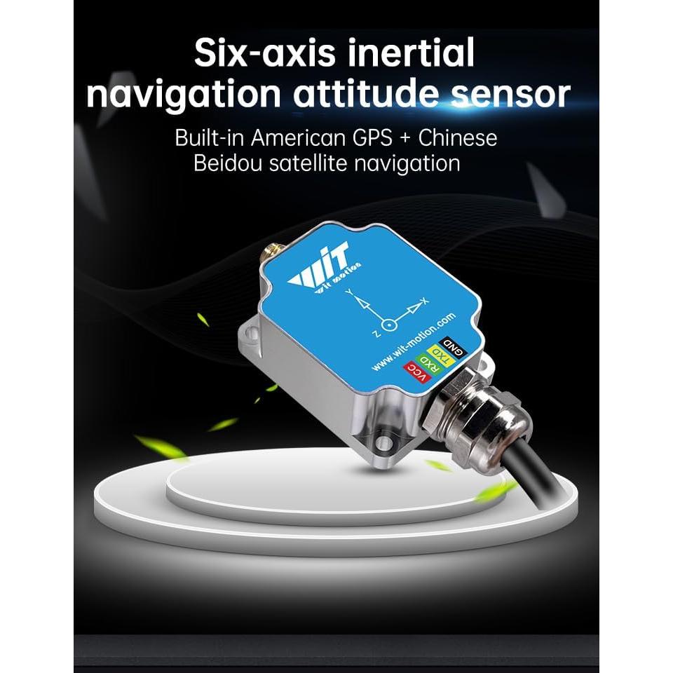 Sensor de Navegación Inercial WitMotion WTGAHRS3-TTL 6 Ejes