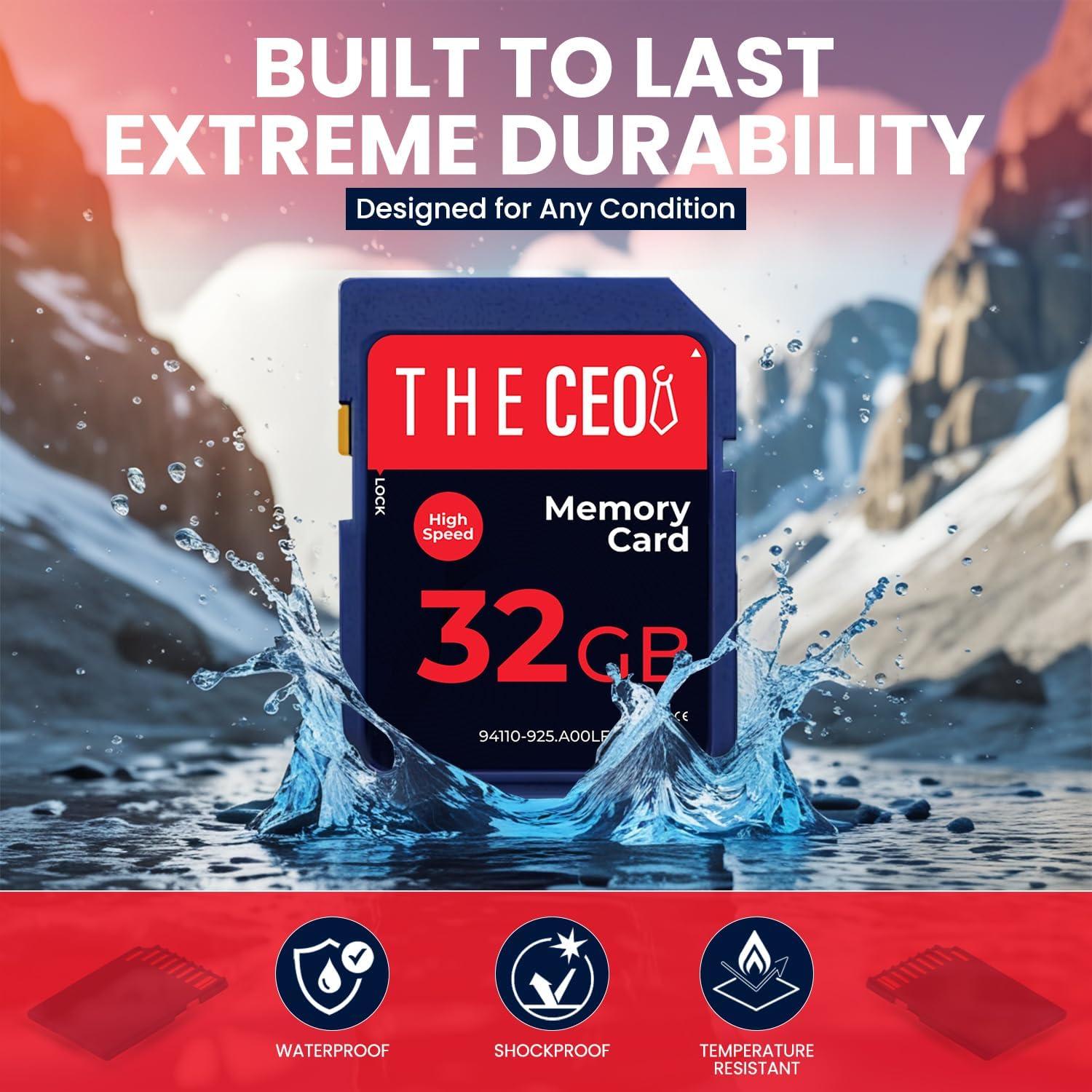 Tarjeta de Memoria SDHC THE CEO Ultra 32GB 90MB/s Clase 10