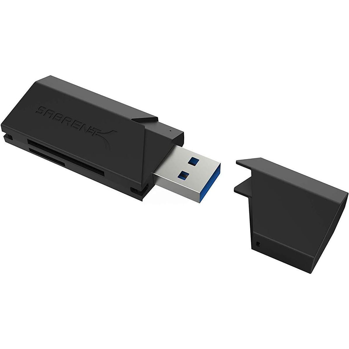 Lector de Tarjetas USB 3.0 SABRENT CR-UMSS para SD/MicroSD