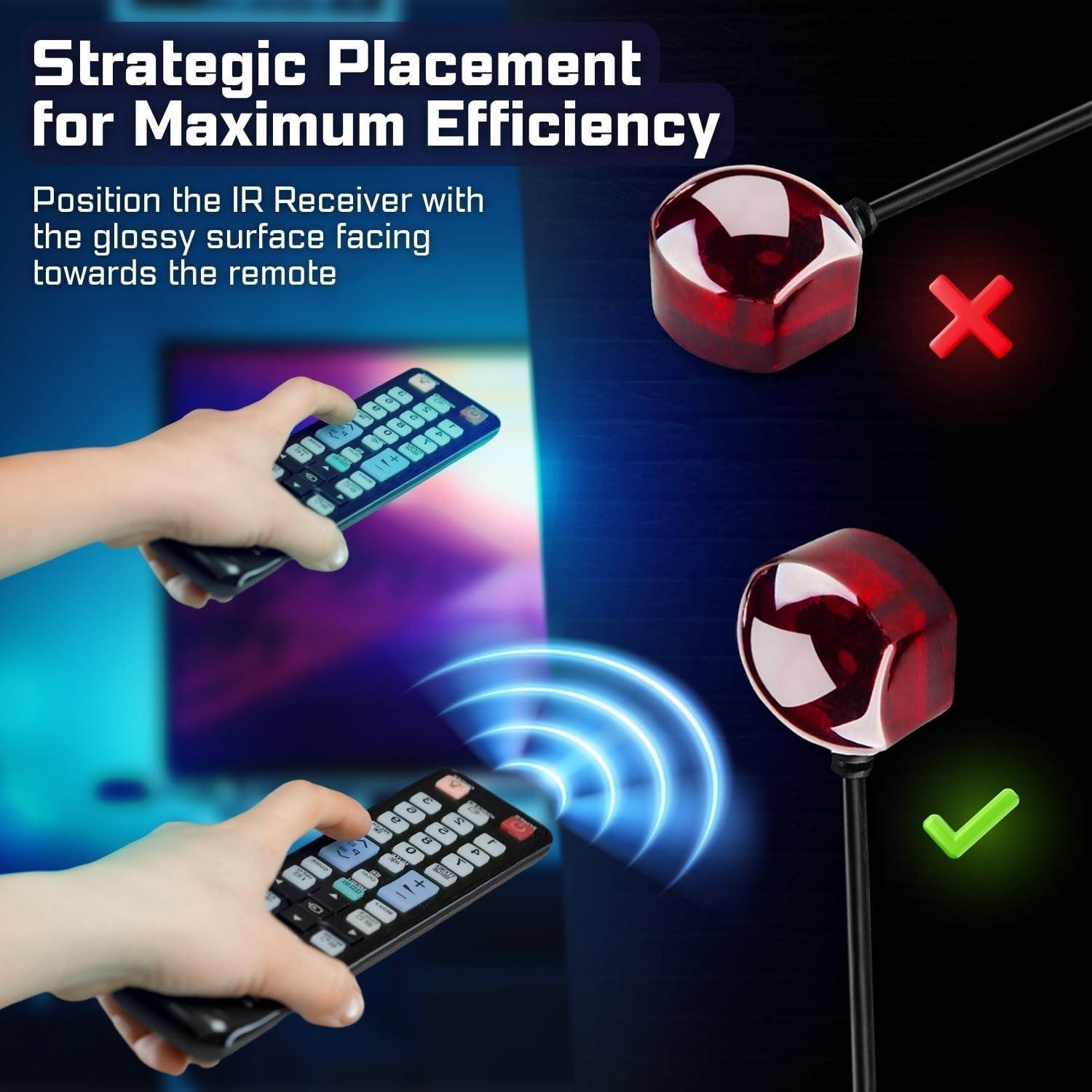 Cable Extensor de Control Remoto IR TNP 7.62m USB