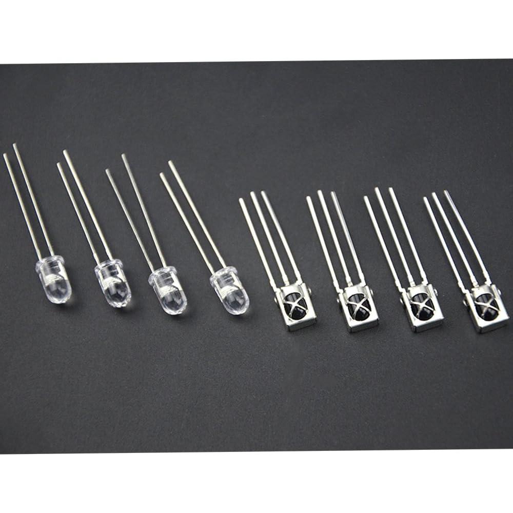 Diodos Infrarrojos 940nm XINGYHENG 100Pcs 5mm Emisores y Receptores