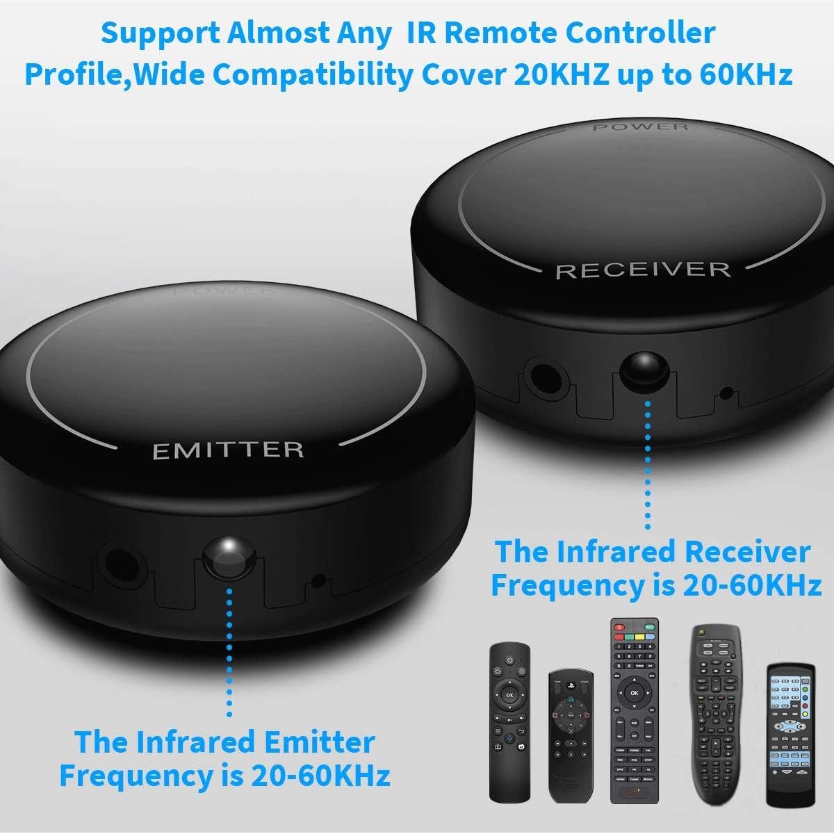 Repetidor Infrarrojo Inalámbrico Fourair 213m Alcance Control Remoto