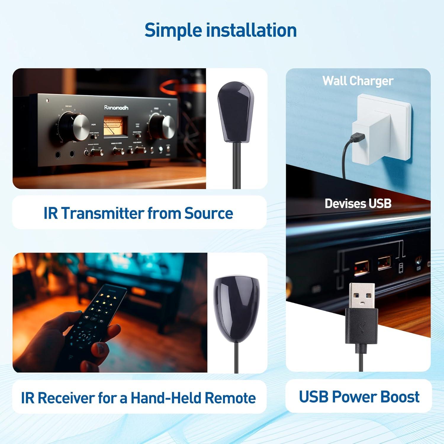 Extensor de Control Remoto Infrarrojo Cable Matters 1.83m