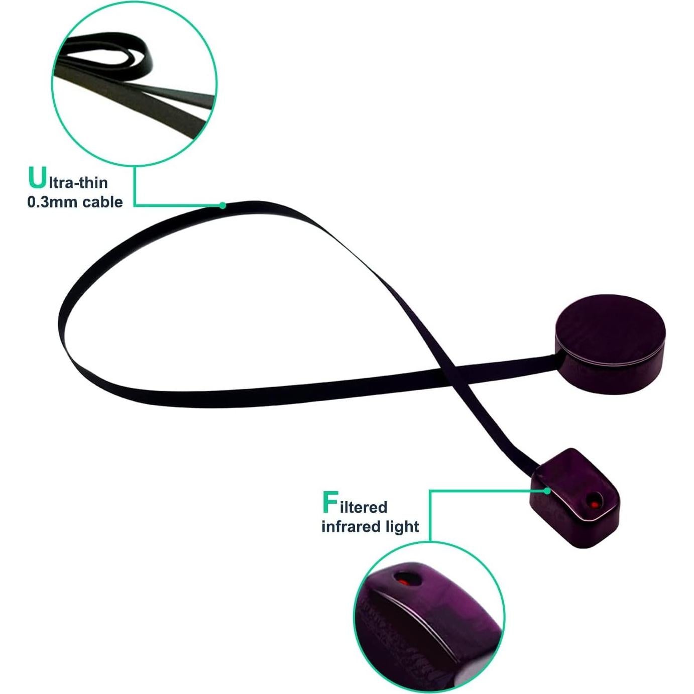 Extensor de Control Remoto Infrarrojo SPENFiLY 100CM Blanco