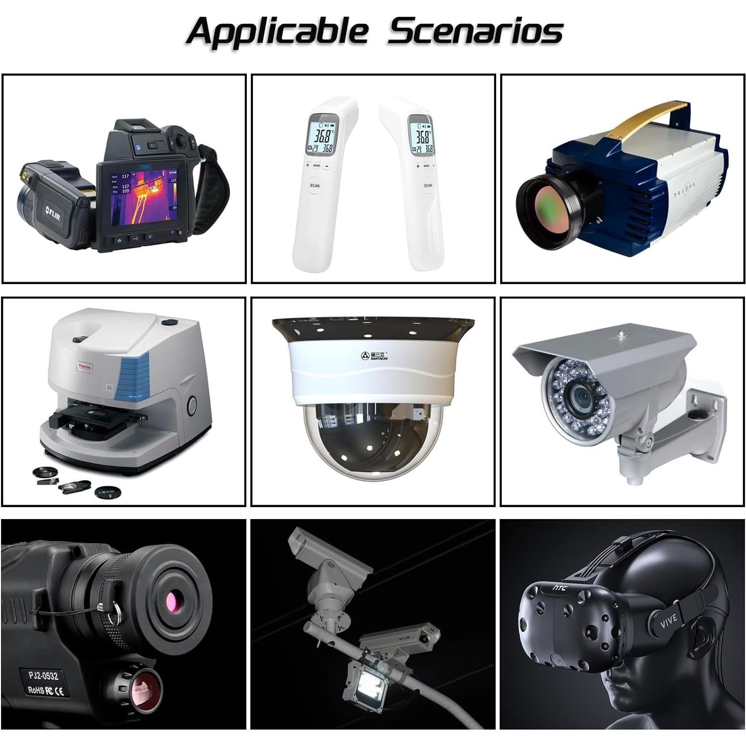 5 Piezas LED Infrarrojo 940nm 3W LEDGUHON con PCB 20mm