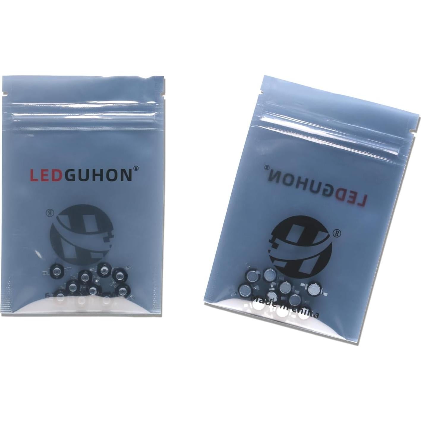 10 Pcs LED Infrarrojo 740nm 3W Chip Alta Potencia LEDGUHON