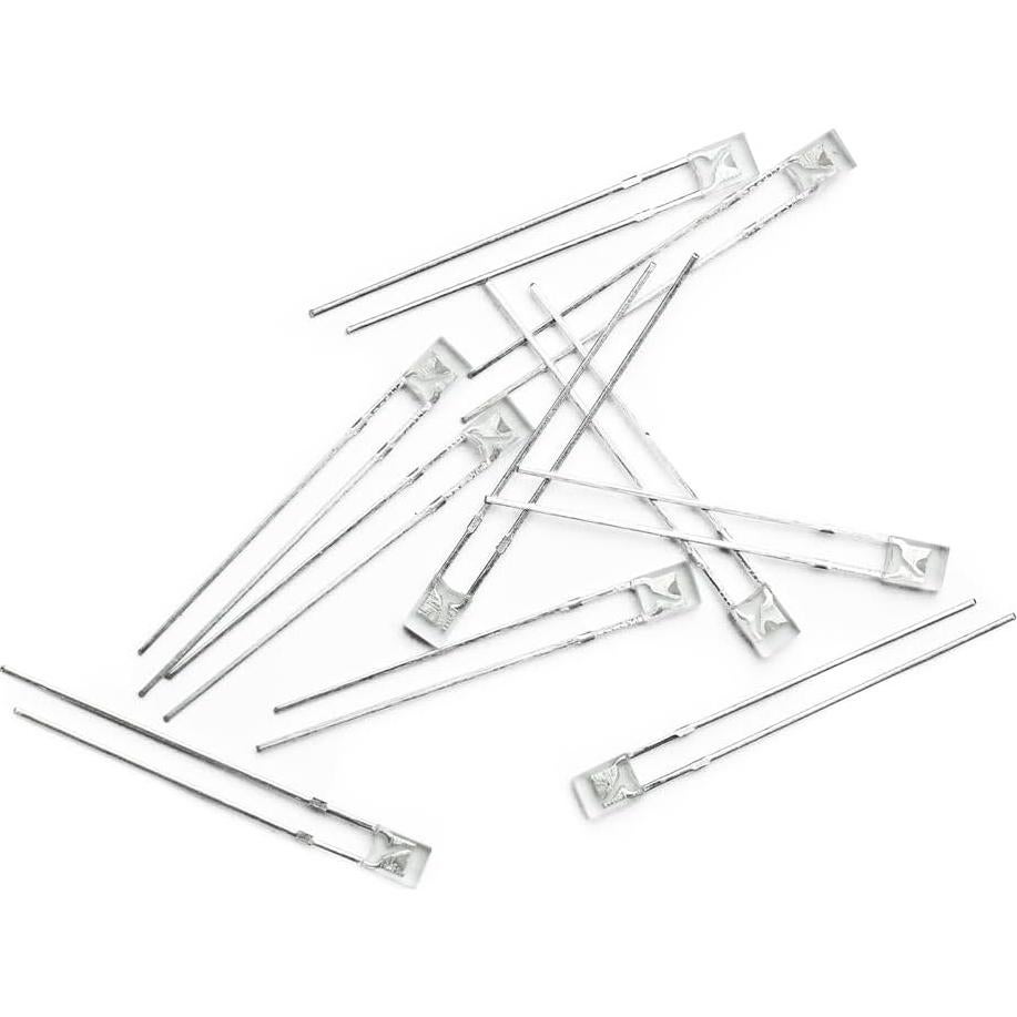 Diodo LED Blanco 2x3x4mm GuuYebe 100pcs DC 3V 20mA