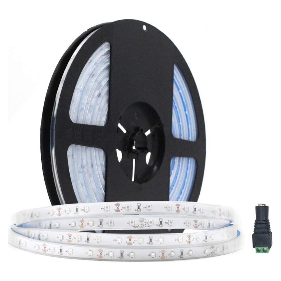 Tira LED Infrarroja 940nm SMD3528 5M 300LEDs 12V 24W IP67