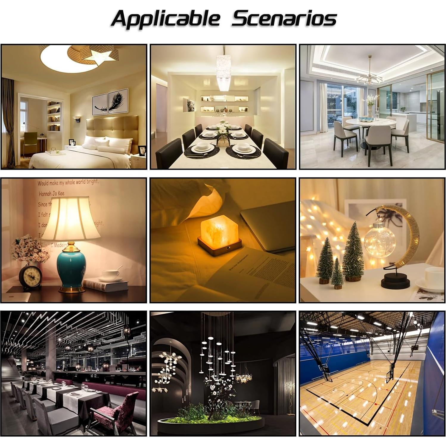 10 Pcs Chip LED 3W Blanco Cálido LEDGUHON CRI 95