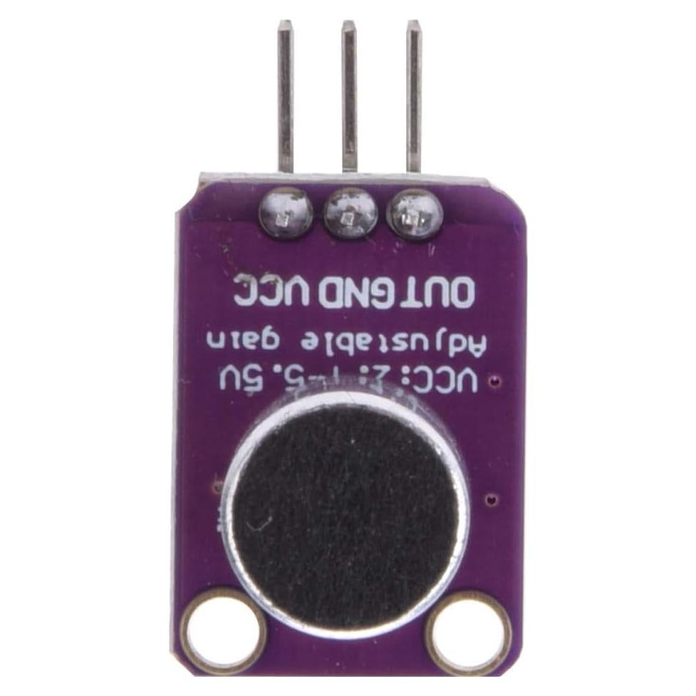 Amplificador de Micrófono Electret Brrnoo 20-20KHz Ajustable