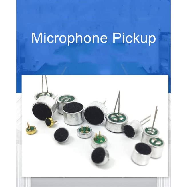 Micrófono Electret Fielect 9767-60DB 10 Pcs 9.7x7mm