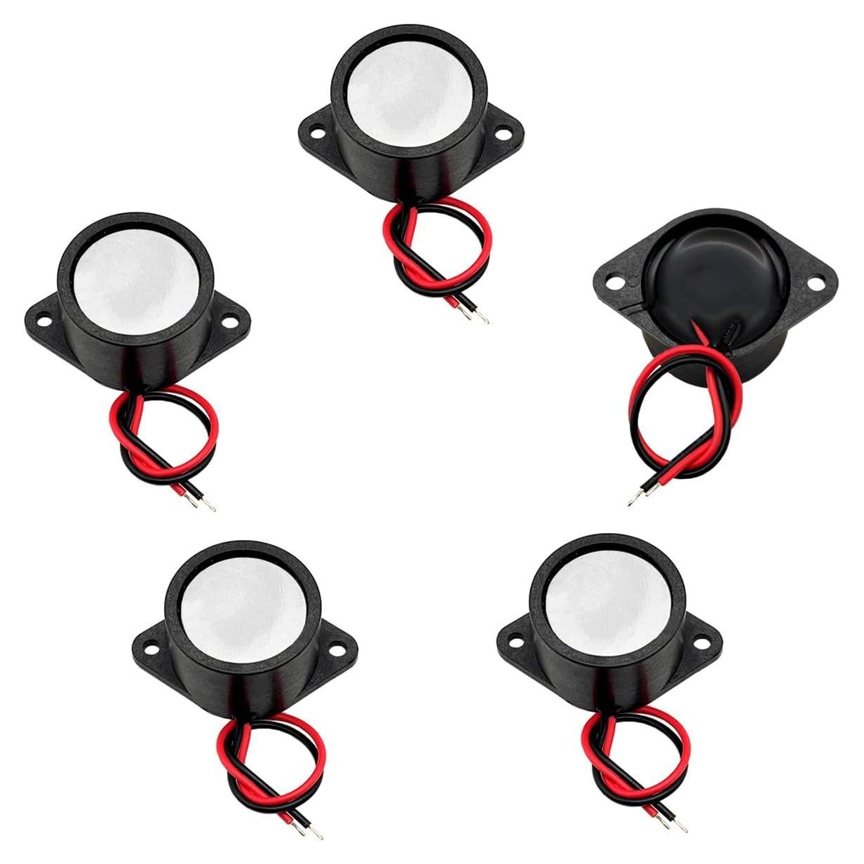 5 Zumbadores Piezoeléctricos Impermeables 24V HANSOOL 2616