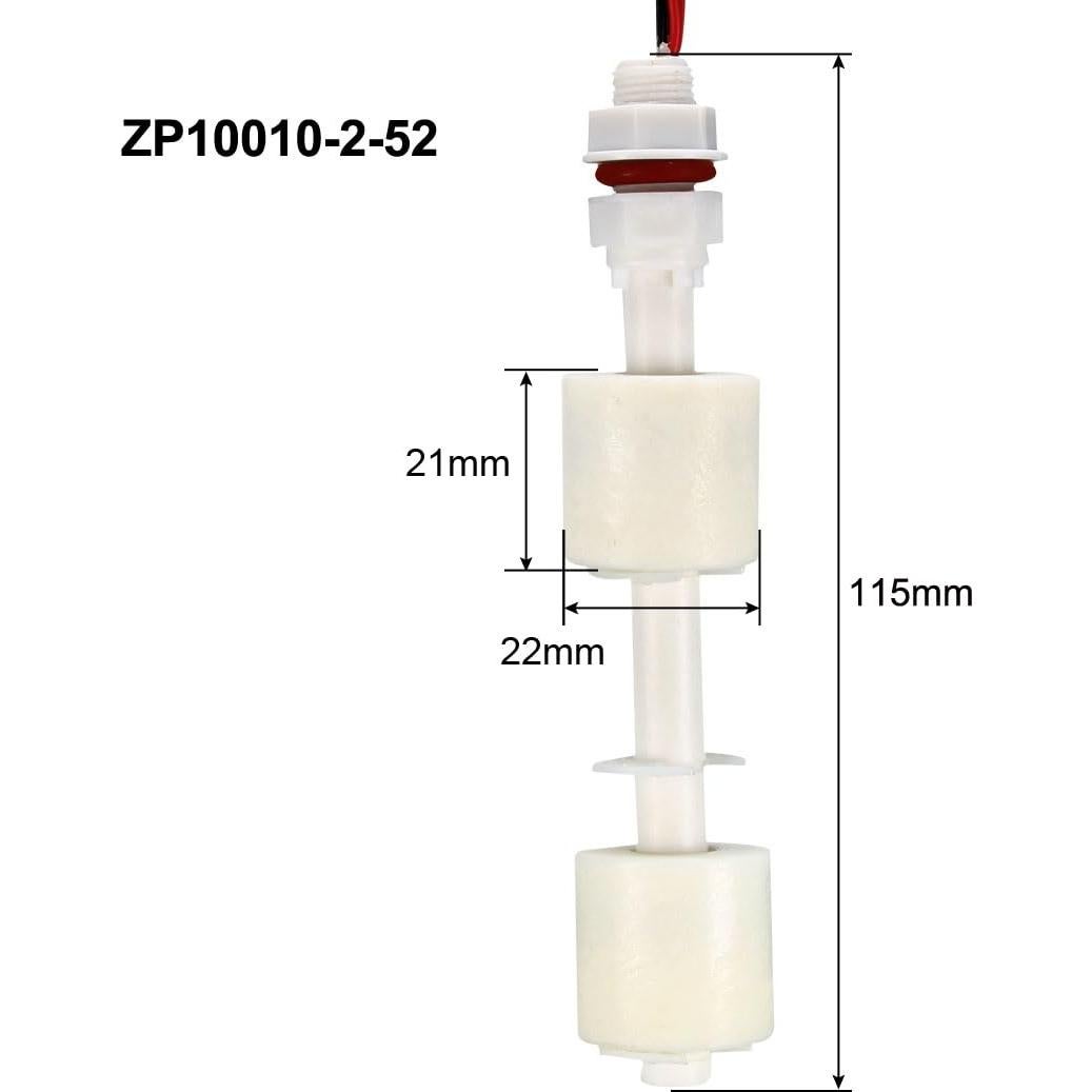 Interruptor de Flotador uxcell M10 115mm para Bomba de Agua