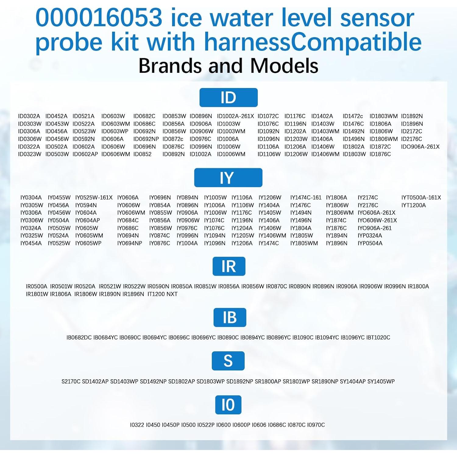 Kit de Sonda de Nivel de Agua Helada Manitowoc 000016053