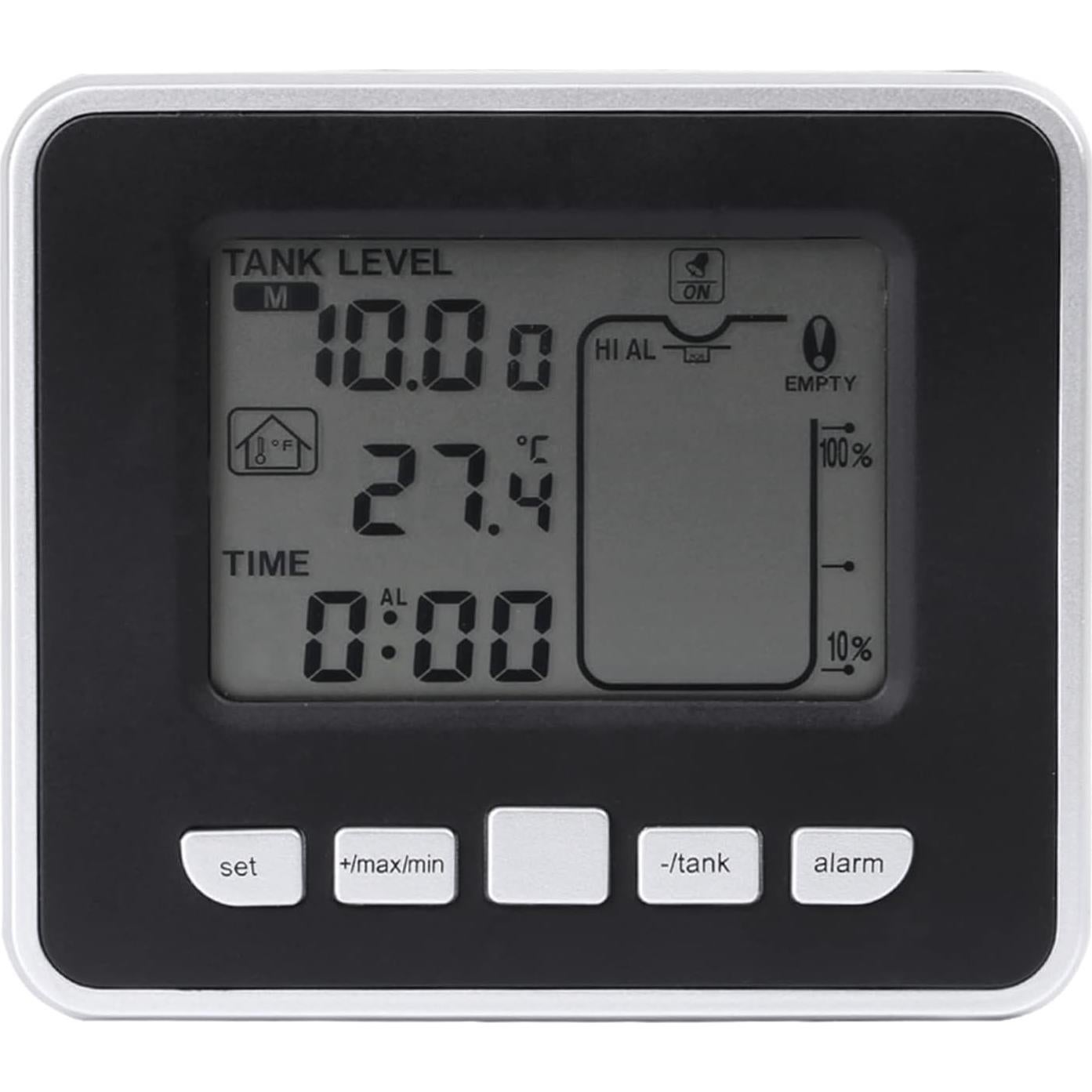 FTVOGUE Medidor de Nivel de Líquido Ultrasonido con Pantalla LCD