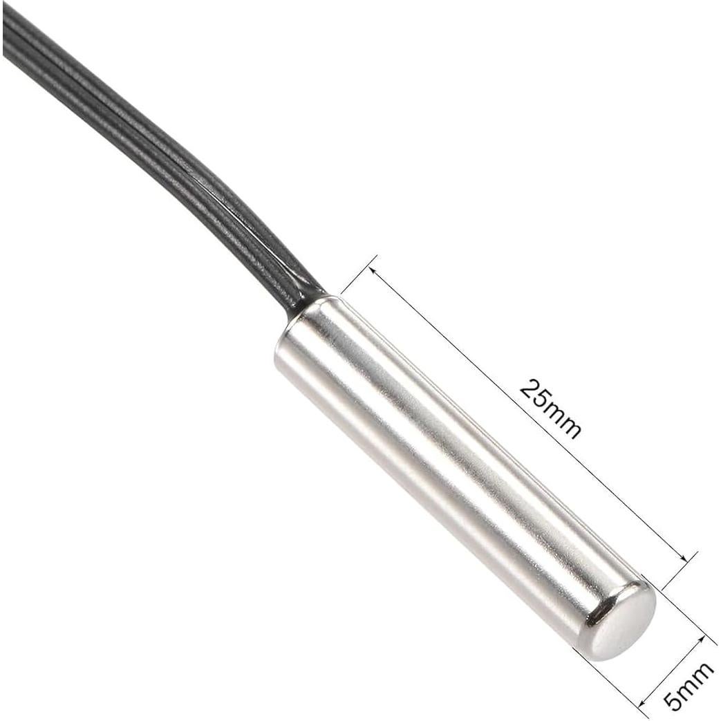 Sonda de Temperatura NTC 10K GEMSENBOFU 1m Acero Inoxidable