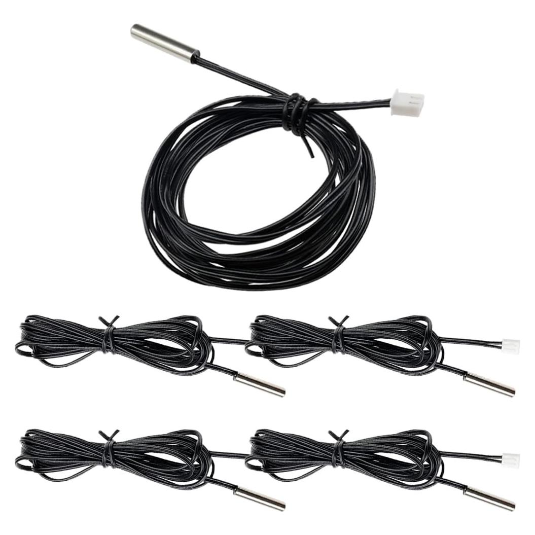 Sonda de Temperatura NTC 10K Diymore 2 Metros Acero Inoxidable