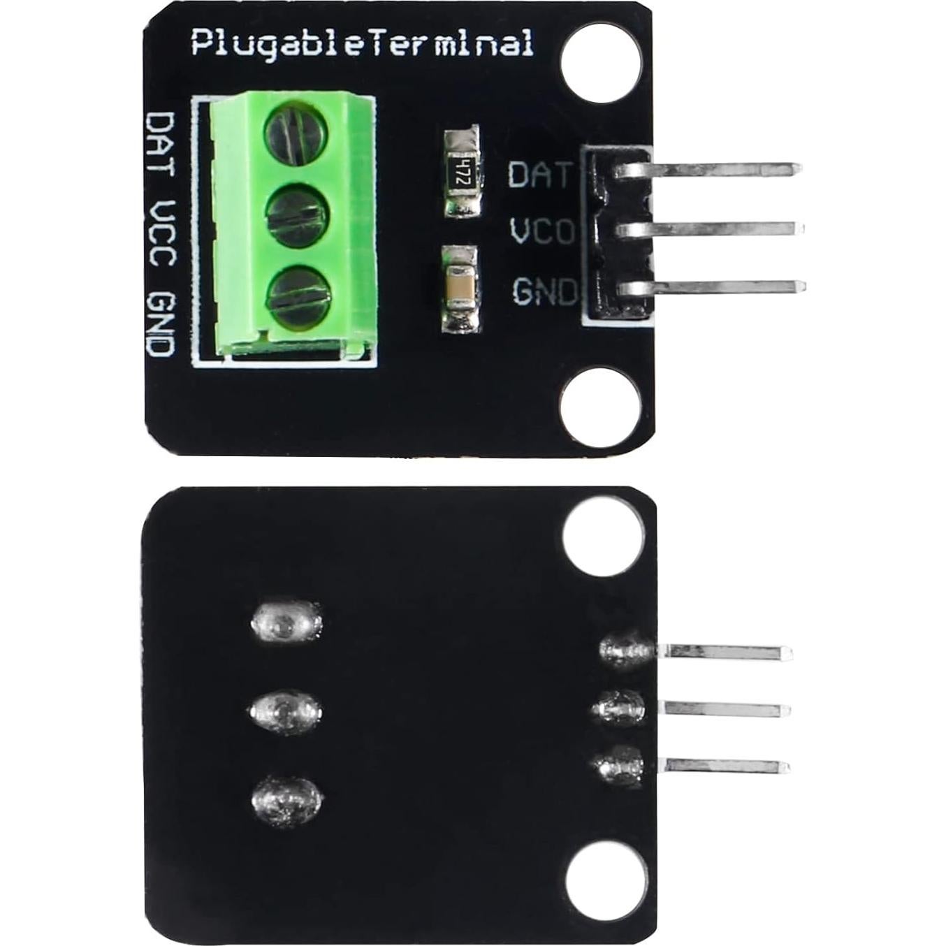 6 Sensores de Temperatura DS18B20 Impermeables 1m para Raspberry Pi
