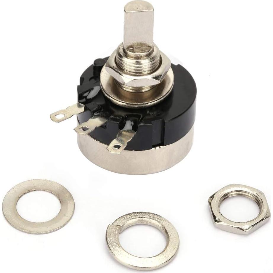 Potenciómetro de Círculo Único Yosoo 5K Película de Carbono