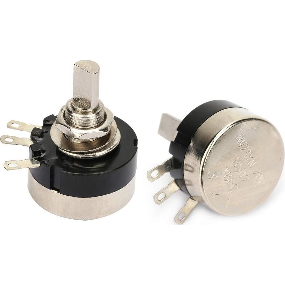 Potenciómetro de Círculo Único Yosoo 5K Película de Carbono