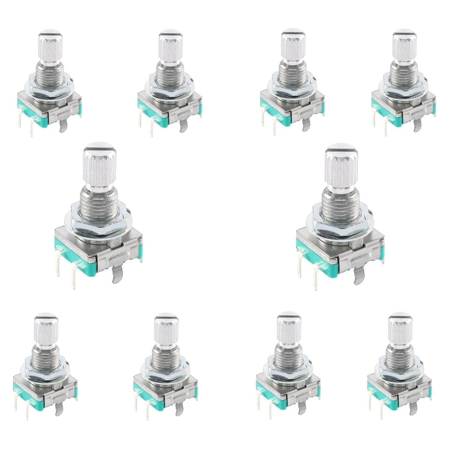 10 Pcs Interruptor Codificador Rotativo JESSINIE 15mm 5 Pines