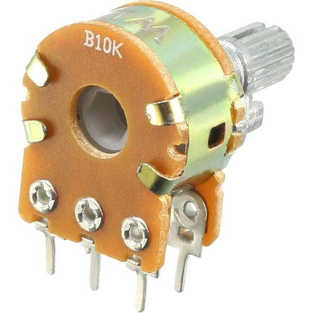 Potenciometro Doble Giro 10K Ohm uxcell WH148 - 10 Piezas