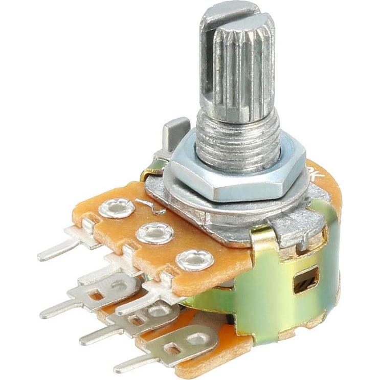 Potenciometro Doble Giro 10K Ohm uxcell WH148 - 10 Piezas