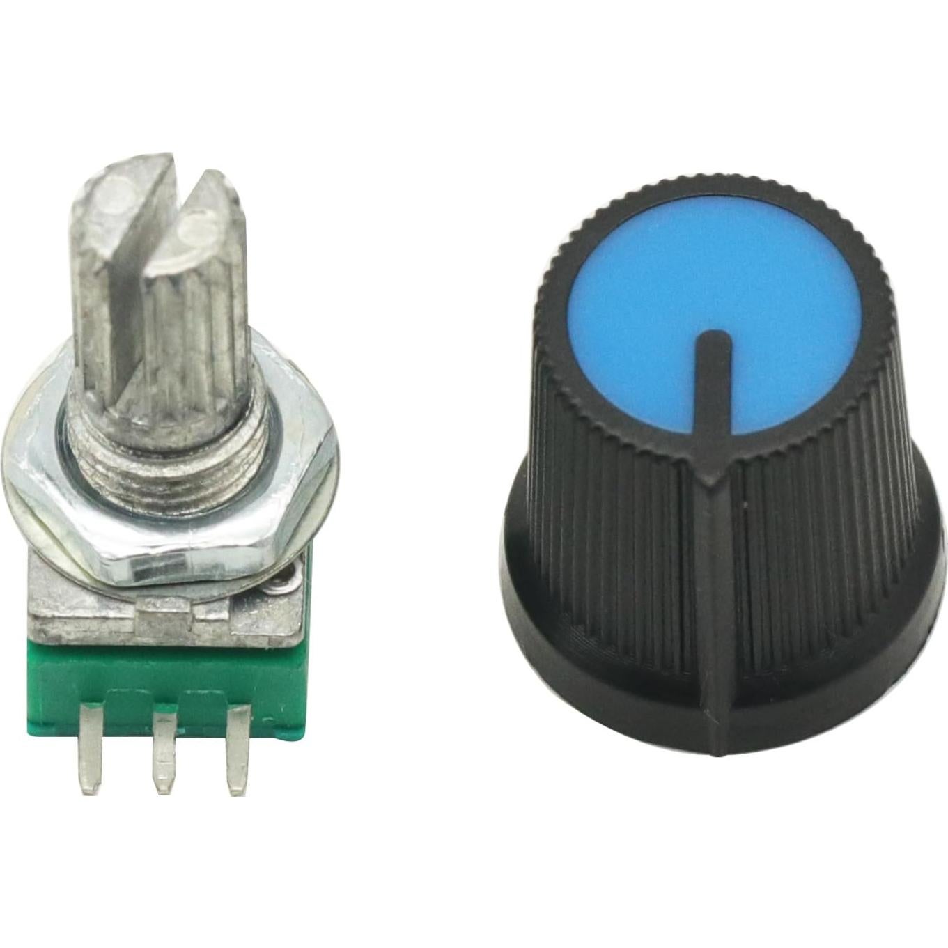 10 Potenciómetros Lineales B10K ohm Rotativos 3 Pines GODIYMODULES