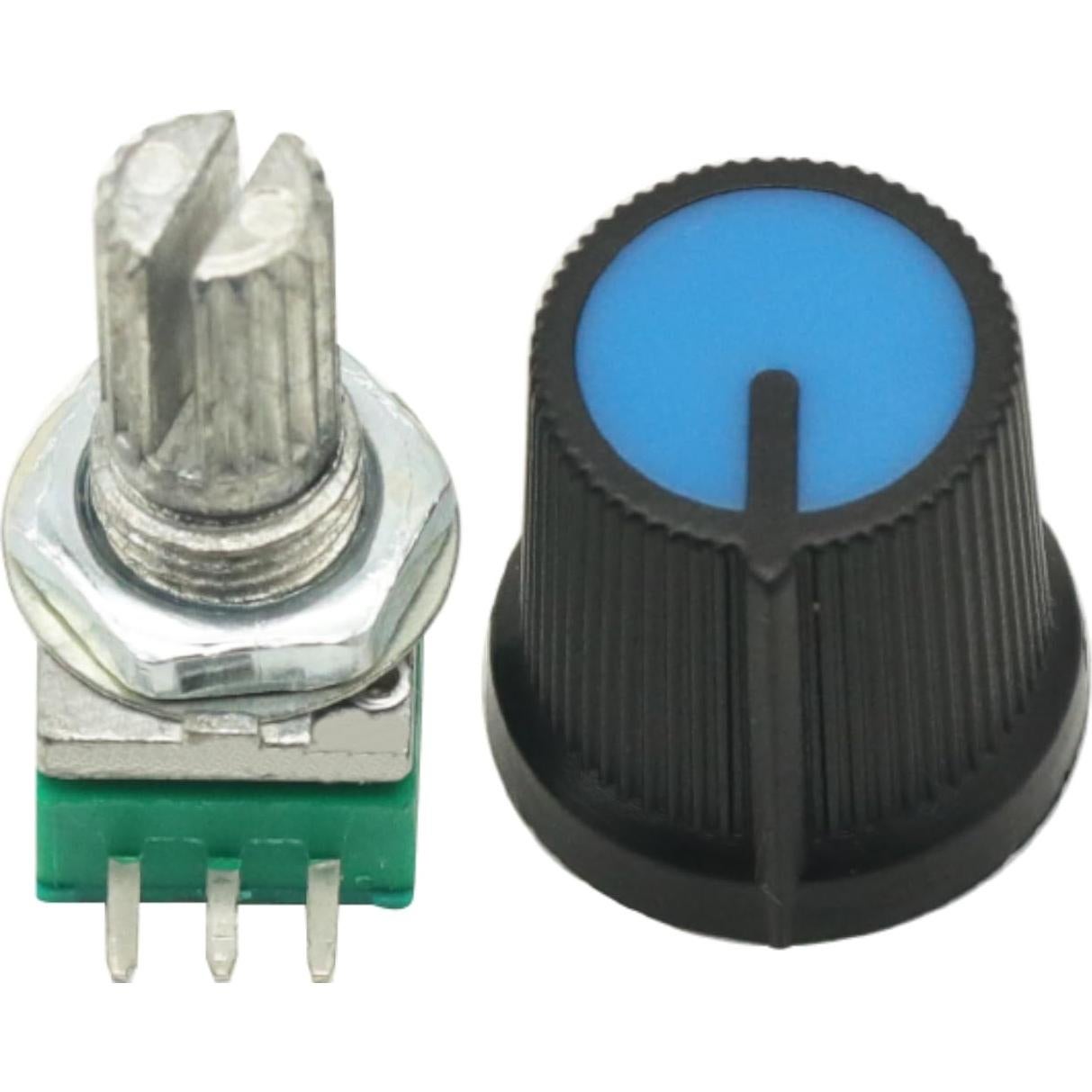10 Potenciómetros Lineales B10K ohm Rotativos 3 Pines GODIYMODULES