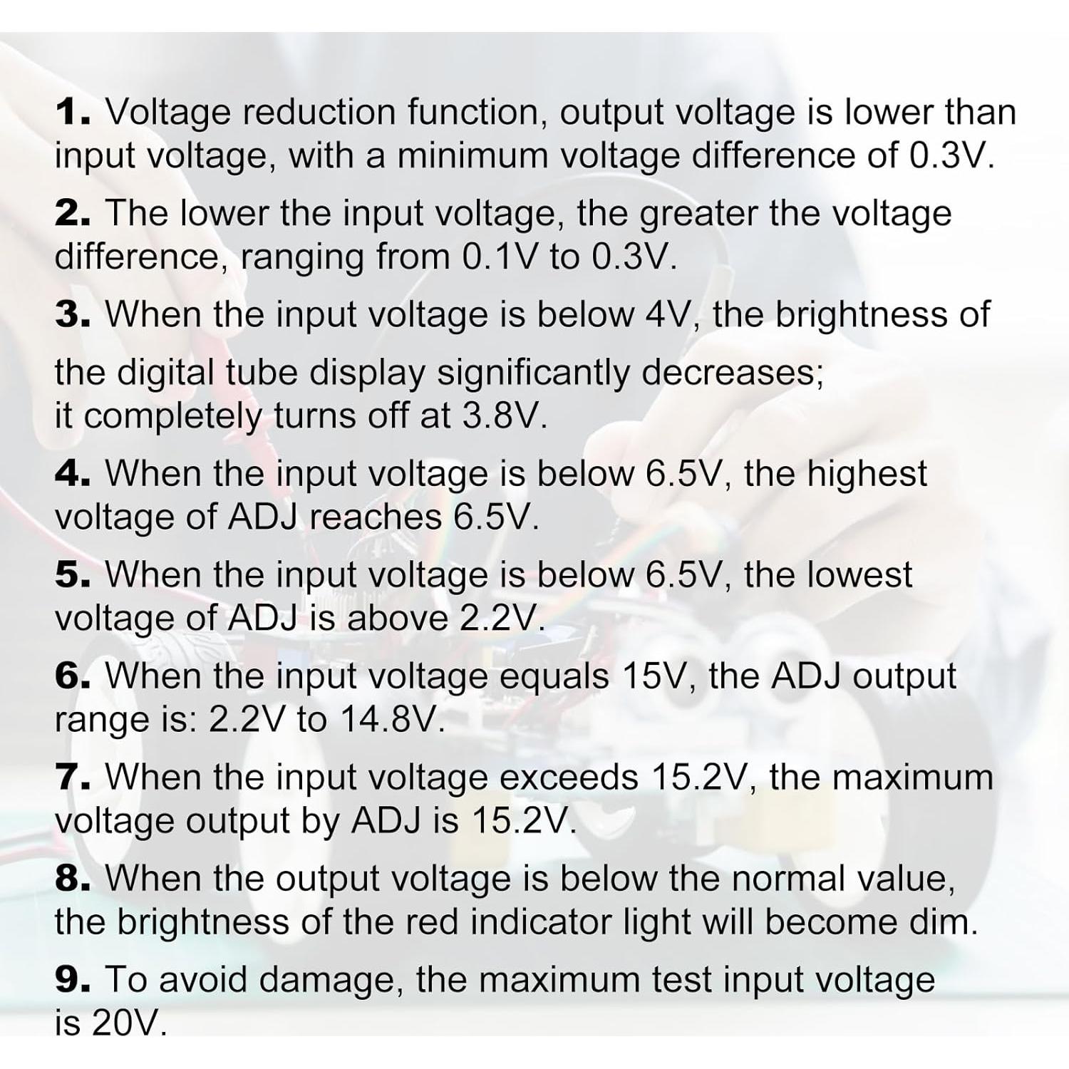 Kit de Soldadura PEMENOL LM2596 con Salidas Ajustables 1.5V-12V