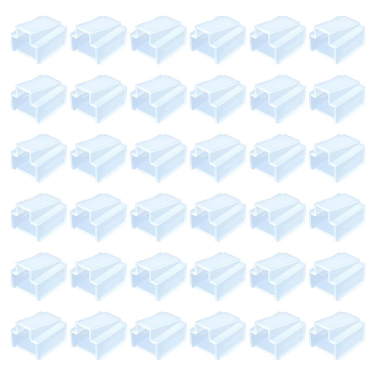 36 Conectores RJ45 Tapa de Polvo Protector PoParttg