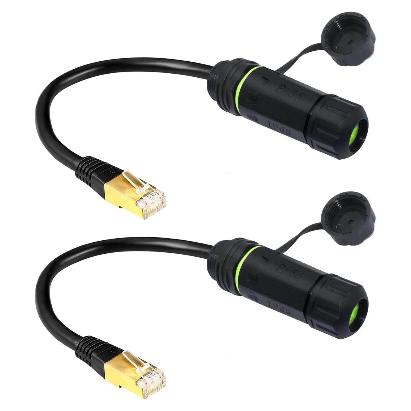 Conector RJ45 M20 IP68 Acoplador Ethernet Cat6 Blindado