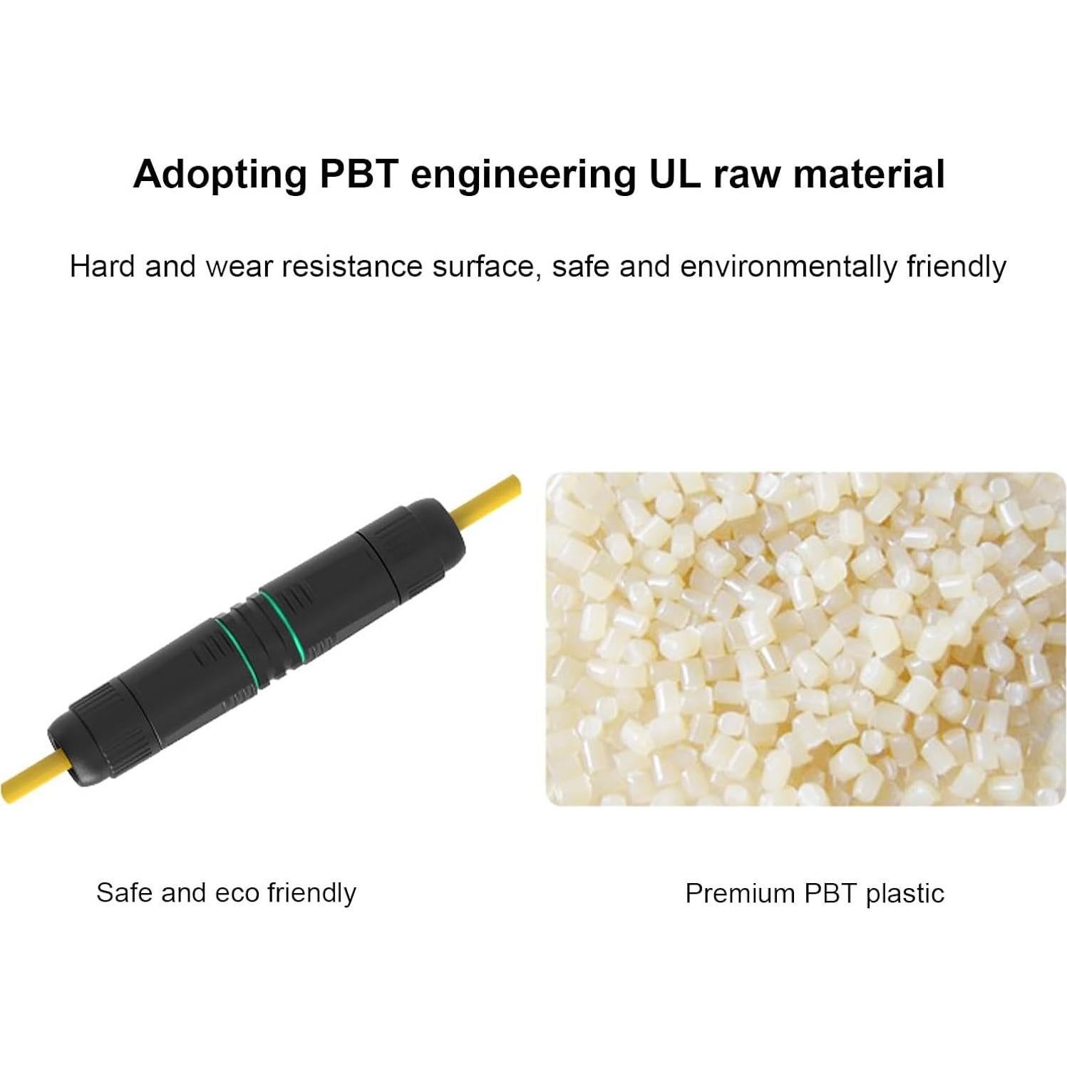 Adaptador de Extensión RJ45 Hembrado Zopsc CAT6 IP68 para Exterior