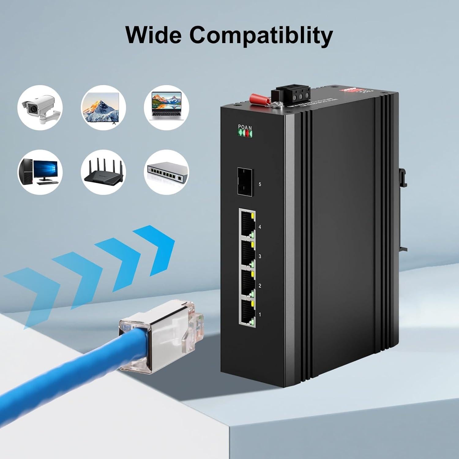 Conectores RJ45 Pasante Blindados Kyrene Cat6 50PCS